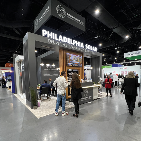 Philadelphia Solar exhibition stand booth design